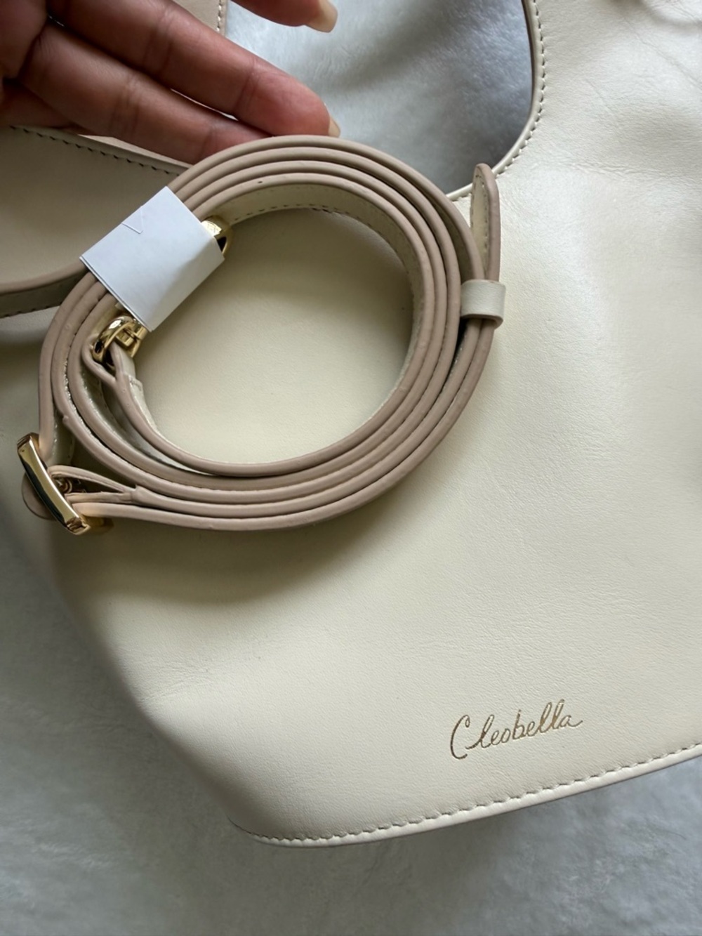Cleobella Mini Astrid Crossbody Bag – Ivory | Brand New with Tags - Picture 9 of 9